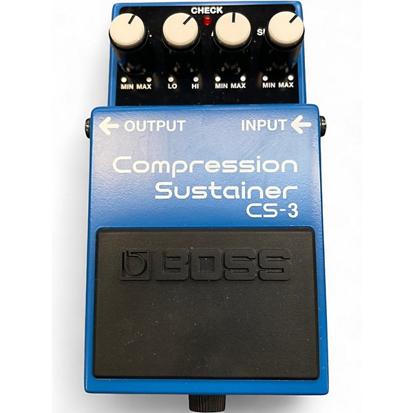 Used BOSS CS3 Compressor Sustainer Effect Pedal