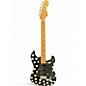 Used 1990s Fender Artist Series Buddy Guy Stratocaster Black With White Polka Dots Solid Body Electric Guitar thumbnail