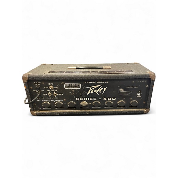 Used Peavey MUSICIAN SERIES 400 HEAD Solid State Guitar Amp Head