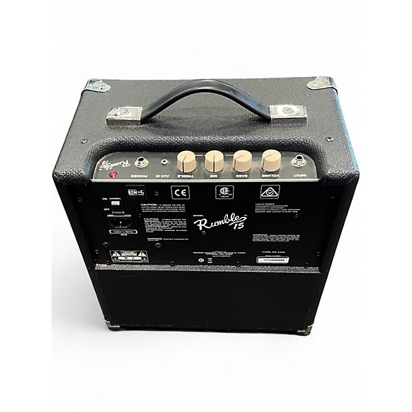 Used Fender Rumble 15 15W 1X8 Bass Combo Amp