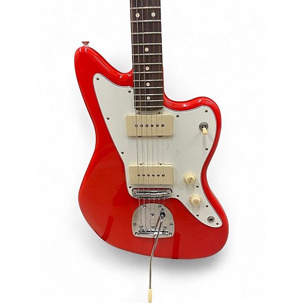Used Fender PLAYER II JAZZMASTER CORAL Red Solid Body Electric Guitar