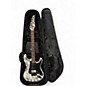 Used Tom Anderson Icon Classic Bowling Ball Black & White Solid Body Electric Guitar