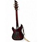 Used Schecter Guitar Research Hellraiser C1 Floyd Rose Black Cherry Solid Body Electric Guitar