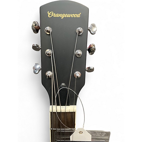 Used Orangewood Juniper 2 live Black Acoustic Electric Guitar