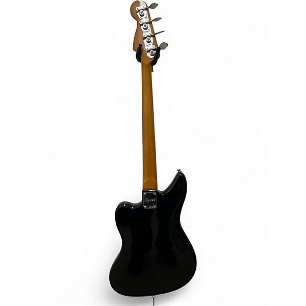 Used Squier Vintage Modified Jaguar Bass Special Black Electric Bass Guitar