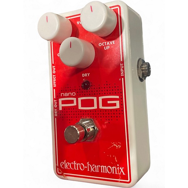 Used Electro-Harmonix Nano POG Polyphonic Octave Generator Effect Pedal