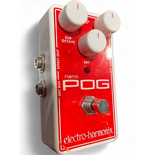 Used Electro-Harmonix Nano POG Polyphonic Octave Generator Effect Pedal