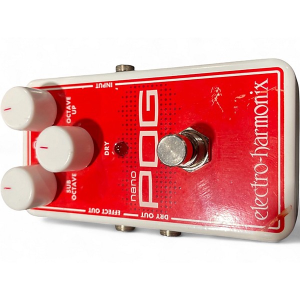 Used Electro-Harmonix Nano POG Polyphonic Octave Generator Effect Pedal