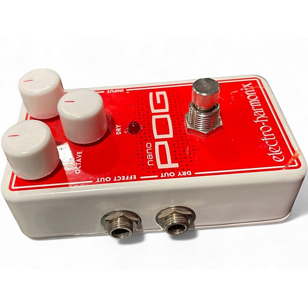 Used Electro-Harmonix Nano POG Polyphonic Octave Generator Effect Pedal