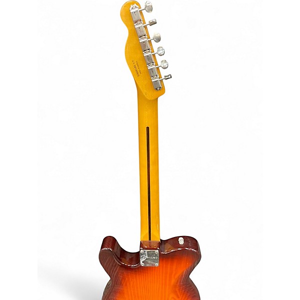 Used Fender Modern Player Telecaster Cherry Sunburst Solid Body Electric Guitar