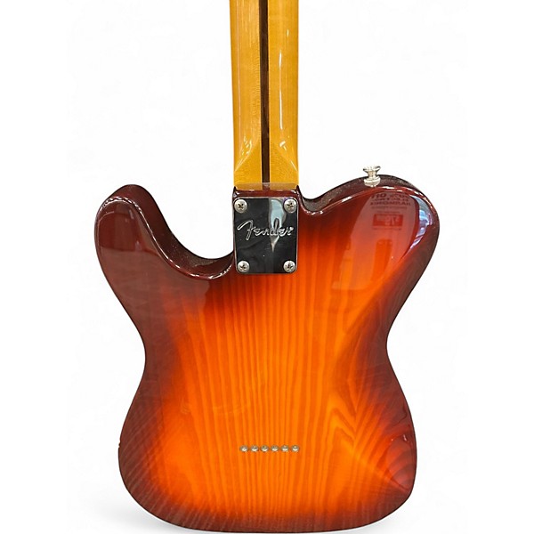 Used Fender Modern Player Telecaster Cherry Sunburst Solid Body Electric Guitar