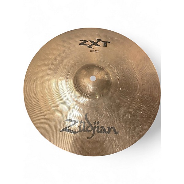 Used Zildjian 14in ZXT MediumCrash Cymbal
