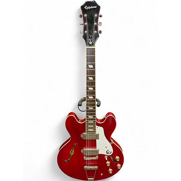 Used Epiphone Casino Cherry Hollow Body Electric Guitar