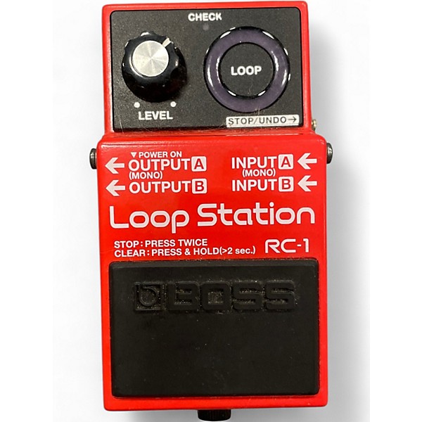 Used BOSS RC1 Loop Station Pedal