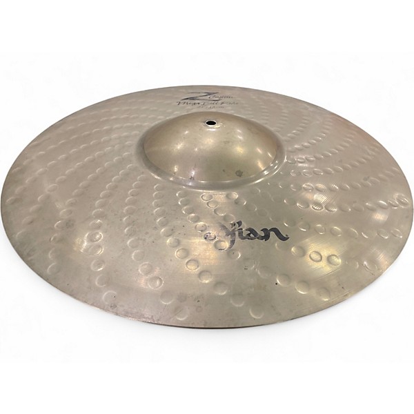 Used Zildjian 21in Z Custom Mega Bell Ride Cymbal