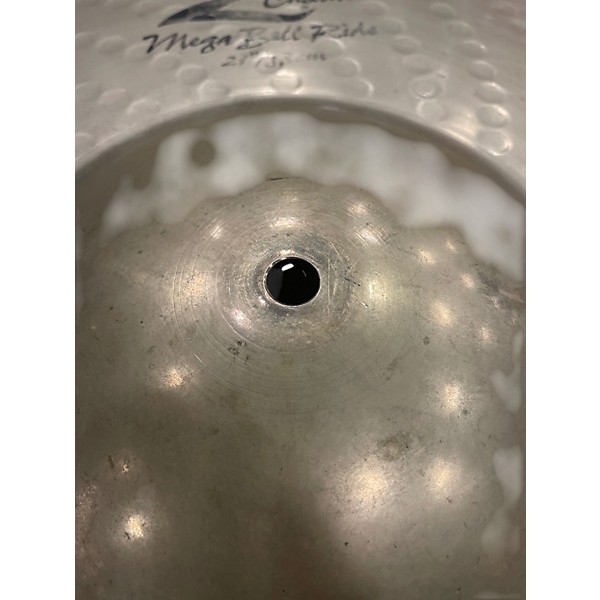Used Zildjian 21in Z Custom Mega Bell Ride Cymbal
