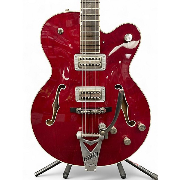 Vintage 1998 Gretsch Guitars 6119 Red Hollow Body Electric Guitar