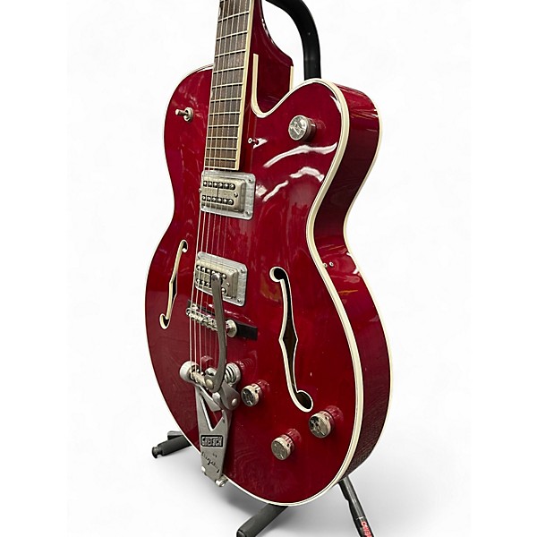 Vintage 1998 Gretsch Guitars 6119 Red Hollow Body Electric Guitar