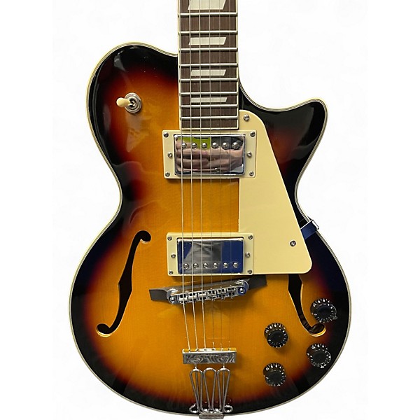 Used Johnson JH-100 Tobacco Burst Solid Body Electric Guitar