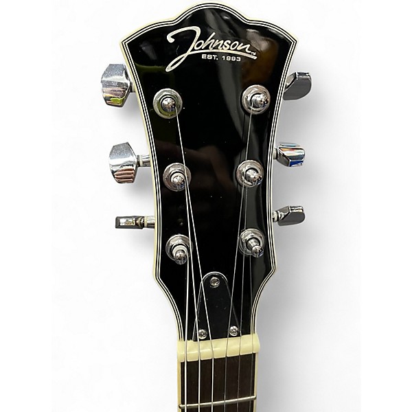 Used Johnson JH-100 Tobacco Burst Solid Body Electric Guitar