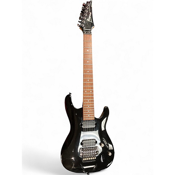 Used Ibanez S7320 Black Solid Body Electric Guitar