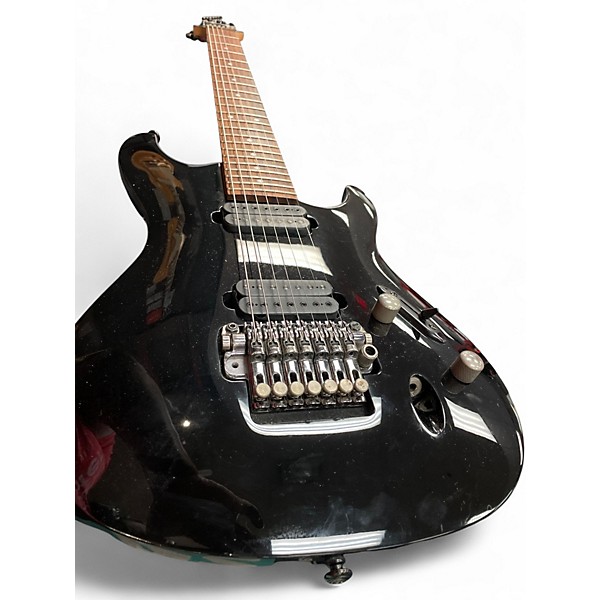 Used Ibanez S7320 Black Solid Body Electric Guitar