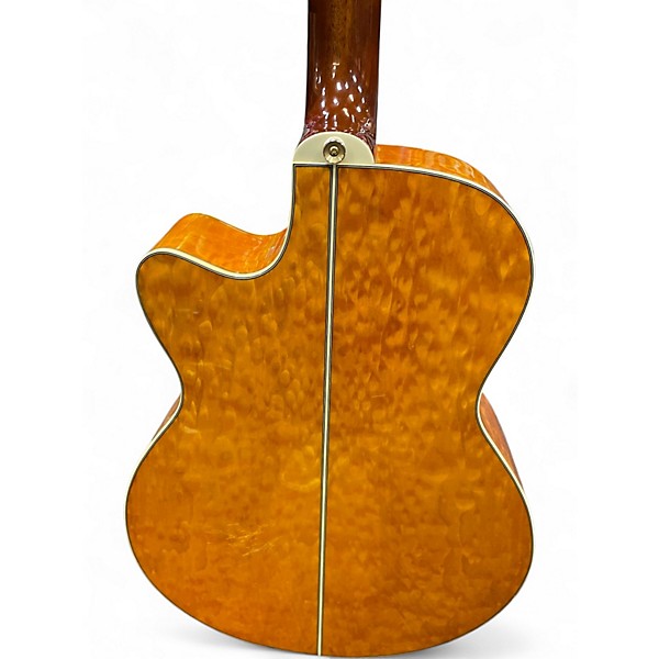 Used Epiphone PR-6E Natural Acoustic Electric Guitar