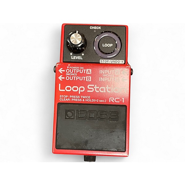 Used BOSS RC1 Loop Station Pedal