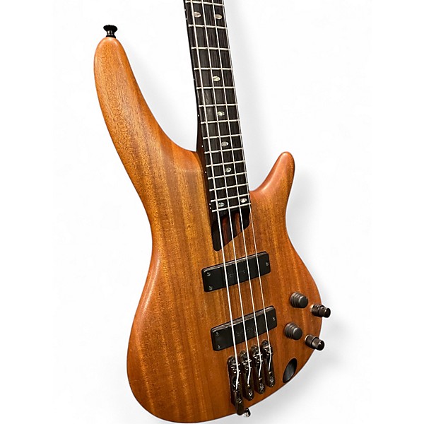 Used Ibanez Prestige SR3000e Natural Electric Bass Guitar