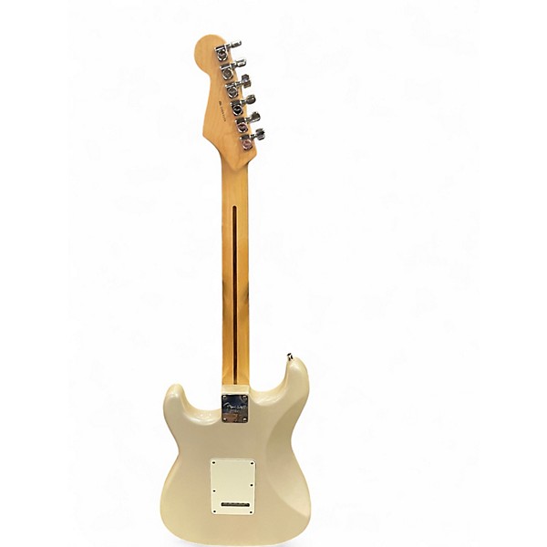 Used Fender American Standard Stratocaster Blizzard Pearl Solid Body Electric Guitar