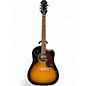Used Epiphone AJ-210CE Vintage Sunburst Acoustic Electric Guitar thumbnail
