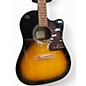 Used Epiphone AJ-210CE Vintage Sunburst Acoustic Electric Guitar