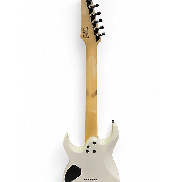 Used Ibanez GRG7221 White Solid Body Electric Guitar