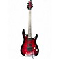 Used Schecter Guitar Research OMEN ELITE FR Trans Red BURST Solid Body Electric Guitar thumbnail