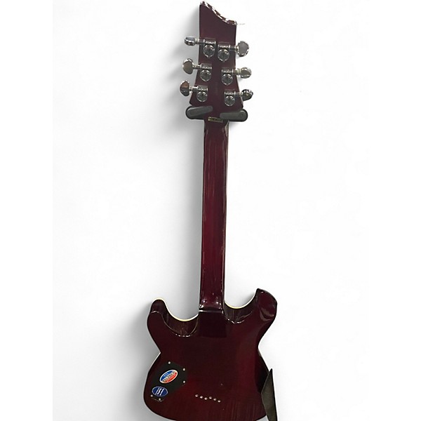 Used Schecter Guitar Research C1 Plus Candy Apple Red Solid Body Electric Guitar