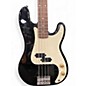 Used Squier Precision Bass Black Electric Bass Guitar