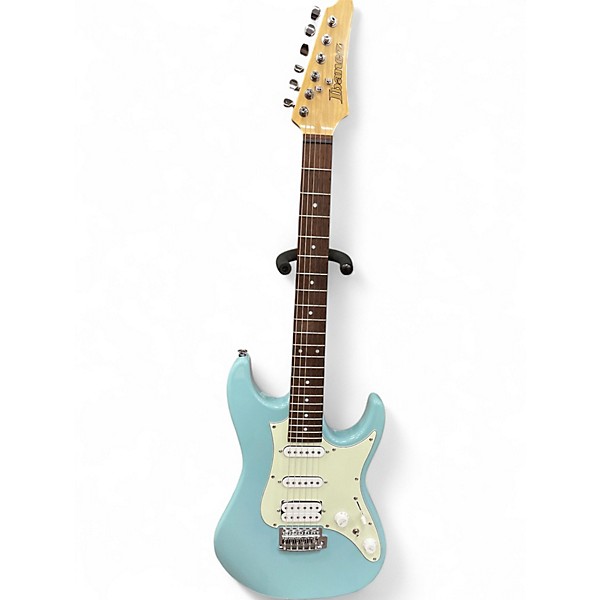 Used Ibanez AZES40PRB Blue Solid Body Electric Guitar