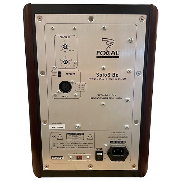 Used Focal SOLO6 BE (PAIR) Powered Monitor