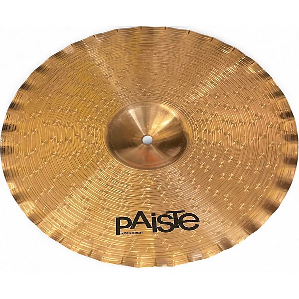 Used Paiste 16in JOEY JORDISAN CYMBAL SET Cymbal