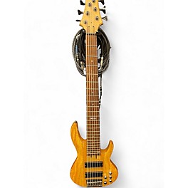 Used ESP LTD B206SM 6 String Natural Electric Bass Guitar