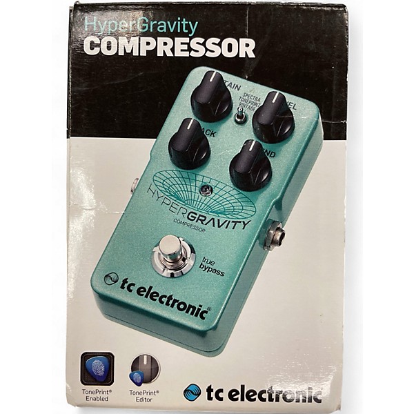 Used 2020s TC Electronic HyperGravity Compressor Effect Pedal