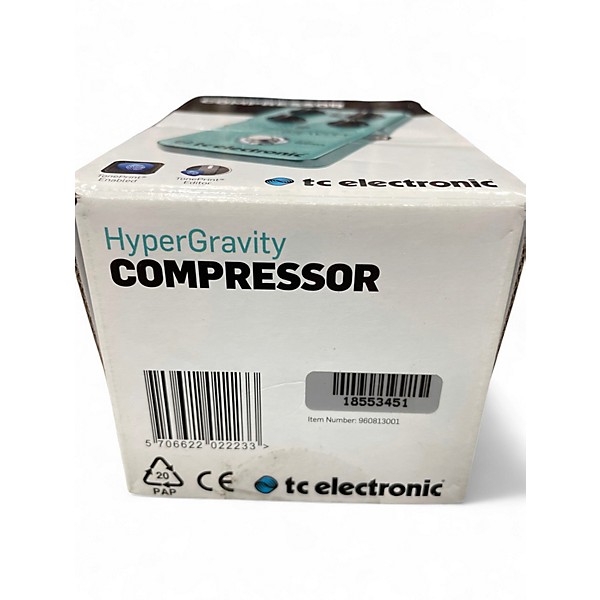 Used 2020s TC Electronic HyperGravity Compressor Effect Pedal
