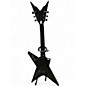 Used 2008 Dean Dime Razorback Stealth Black and Silver Solid Body Electric Guitar