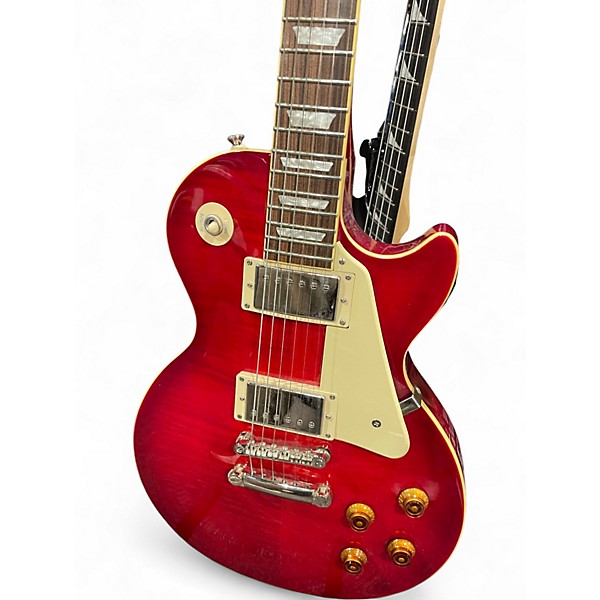 Used Epiphone Les Paul Standard Pro RED Solid Body Electric Guitar