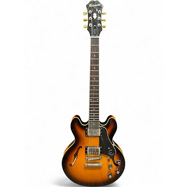 Used Epiphone Dot ES339 Sunburst Hollow Body Electric Guitar
