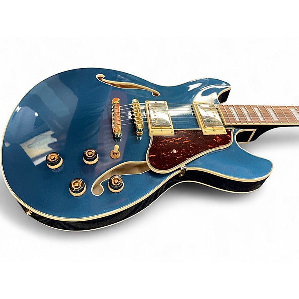 Used Ibanez AS73 Artcore Pelham Blue Hollow Body Electric Guitar
