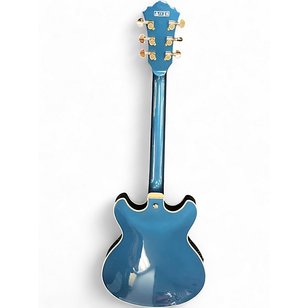 Used Ibanez AS73 Artcore Pelham Blue Hollow Body Electric Guitar