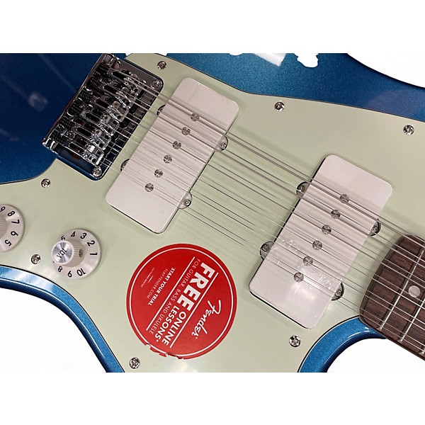 Used Squier Paranormal 12 String Blue Solid Body Electric Guitar