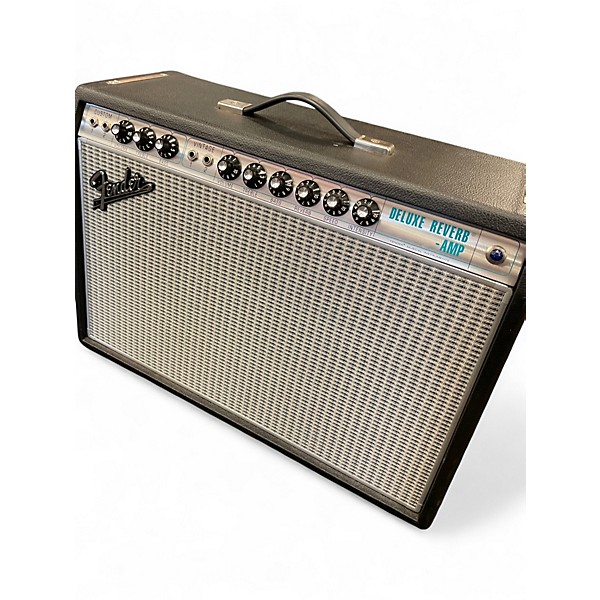 Used Fender 1968 Custom Deluxe Reverb 22W 1x12 Tube Guitar Combo Amp