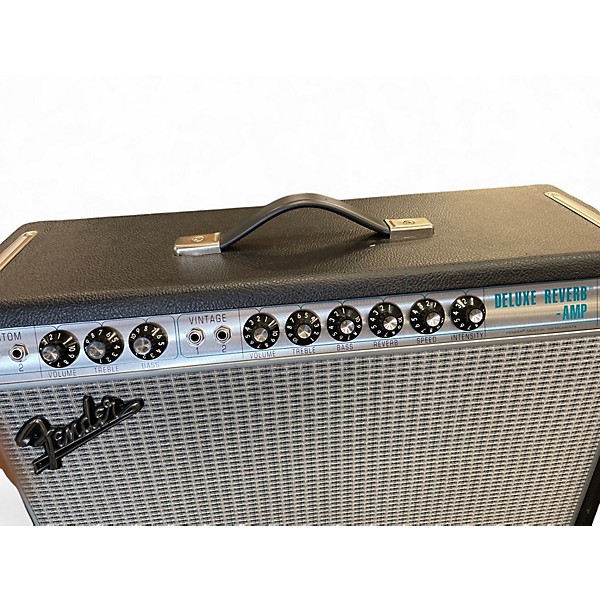 Used Fender 1968 Custom Deluxe Reverb 22W 1x12 Tube Guitar Combo Amp